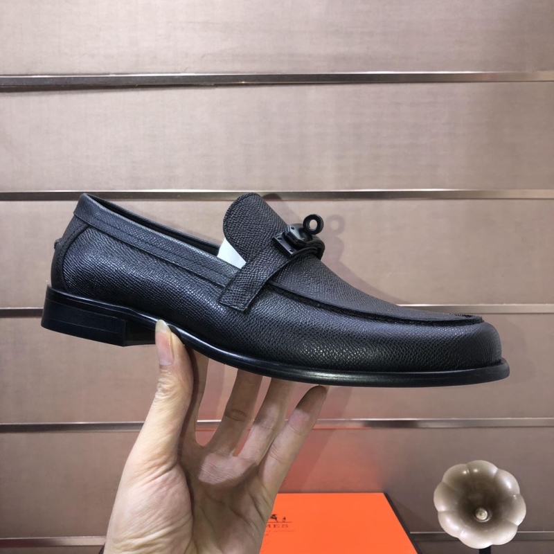 H**mes leather shoes